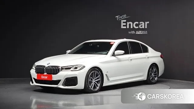 BMW 5 Series (G30) 2021 Белый из Кореи