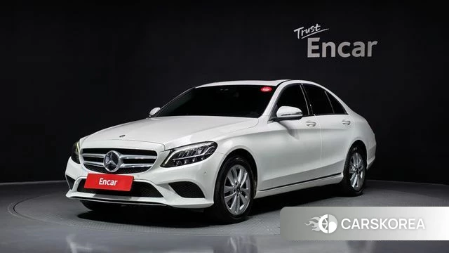 Mercedes-Benz C-Class W205 2020 Белый из Кореи