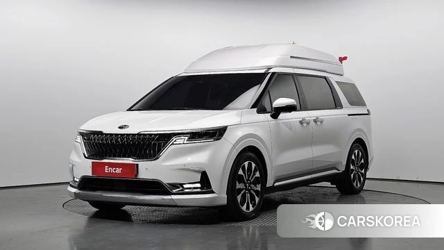 Kia Carnival 4th generation 2021 Белый из Кореи