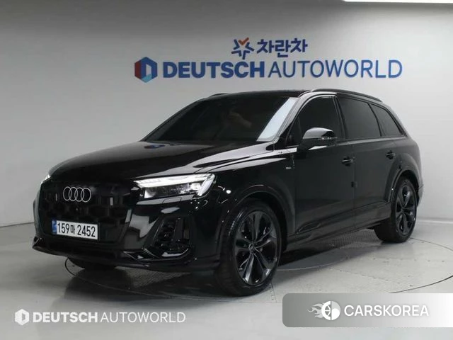Audi Q7 (4M) 2025 Черный из Кореи