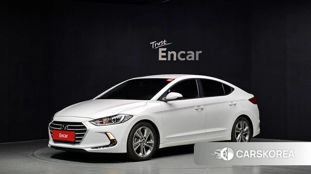 Hyundai Avante AD 2018 Белый из Кореи