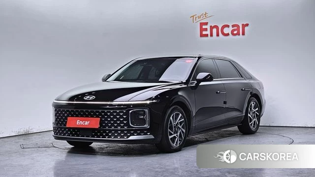 Hyundai Grandeur (GN7) 2023 Черный из Кореи