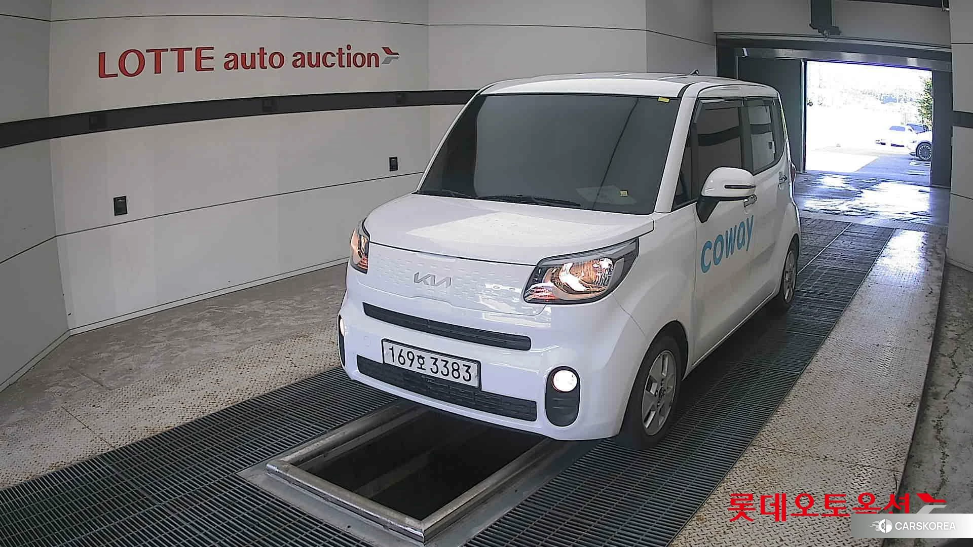 Kia Ray 2022 Clear White из Кореи