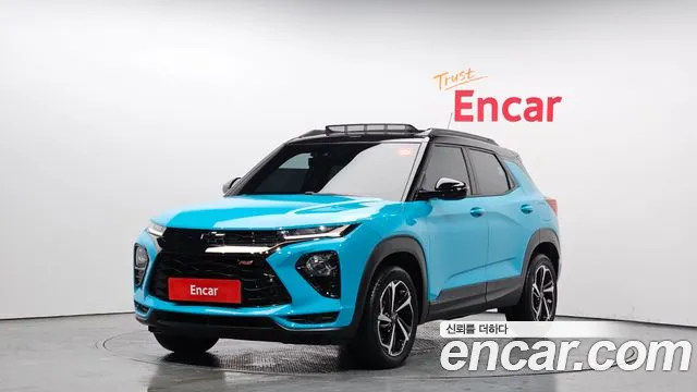 Chevrolet (GM Daewoo) Trailblazer 2020 Небесно-голубой из Кореи