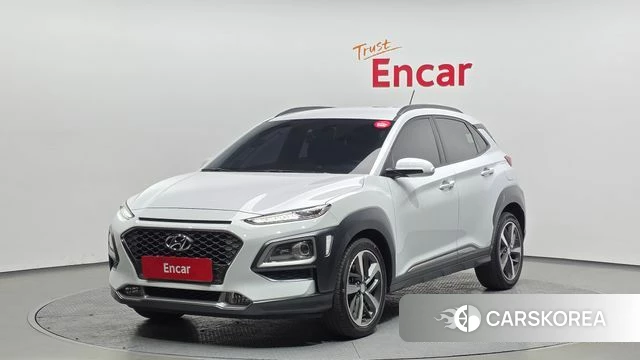 Hyundai Kona 2019 Белый из Кореи