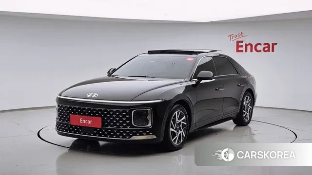 Hyundai Grandeur Hybrid (GN7) 2023 Черный из Кореи