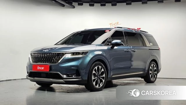 Kia Carnival 4th generation 2022 Синий из Кореи