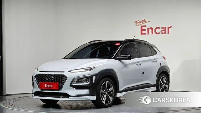 Hyundai Kona 2018 Белый из Кореи