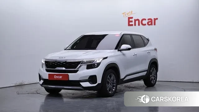 Kia Seltos 2021 Белый из Кореи