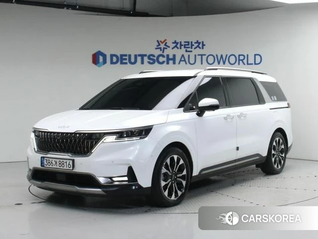 Kia Carnival 4th generation 2022 Белый из Кореи