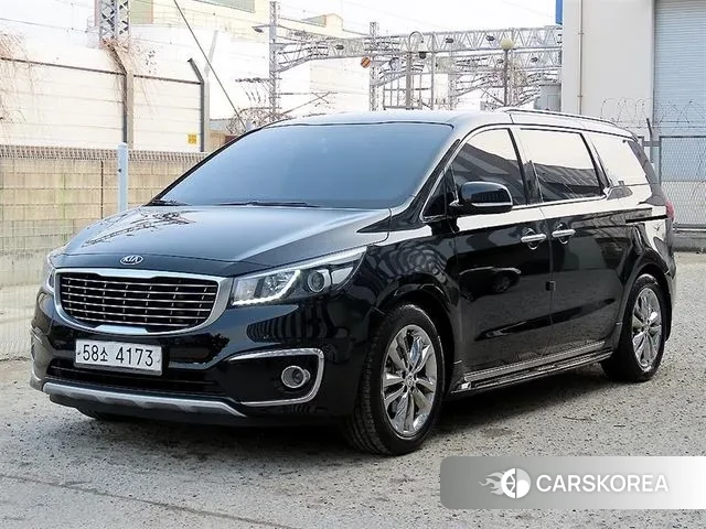 Kia All New Carnival 2018 Черный из Кореи