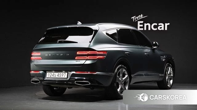 Genesis GV80 2021 Темно-зеленый из Кореи