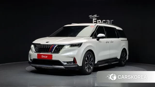 Kia Carnival 4th generation 2021 Белый из Кореи