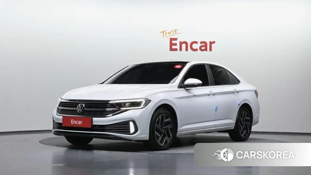 Volkswagen 7th Generation of Jetta 2023 Белый из Кореи