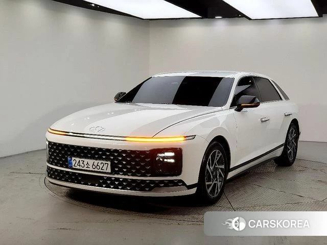 Hyundai Grandeur (GN7) 2024 Черный из Кореи