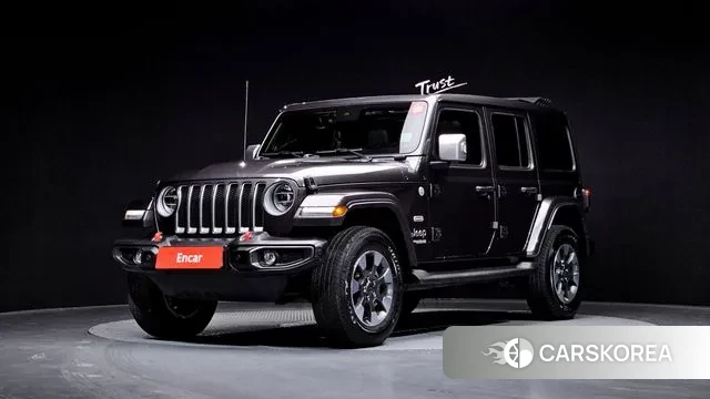 Jeep Wrangler (JL) 2022 Серый из Кореи