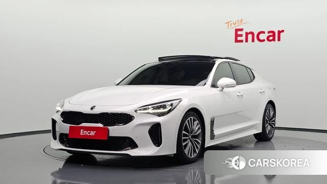 Kia Stinger 2018 Белый из Кореи