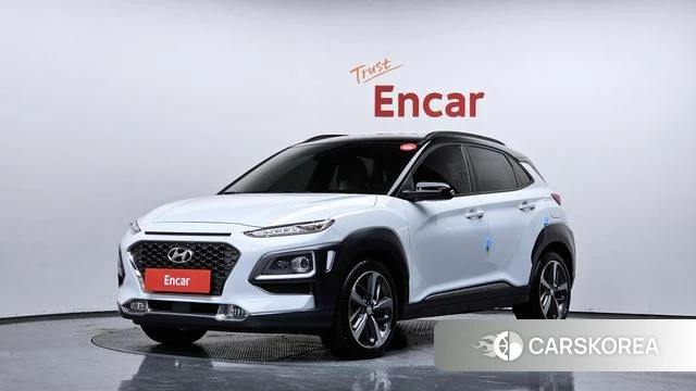 Hyundai Kona 2019 Белый из Кореи