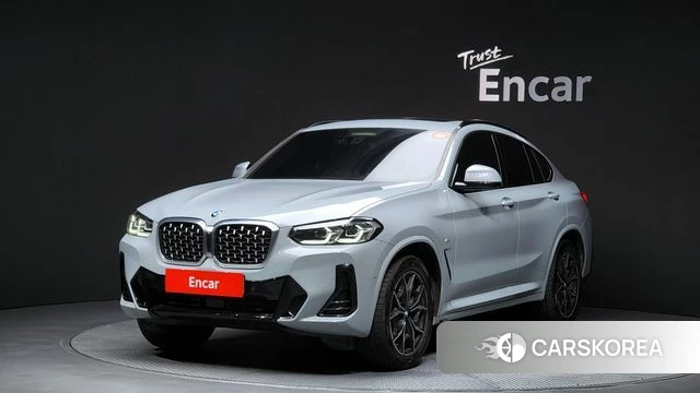 BMW X4 (G02) 2023 Серый из Кореи