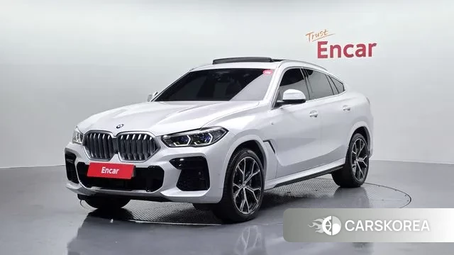 BMW X6 (G06) 2022 Белый из Кореи