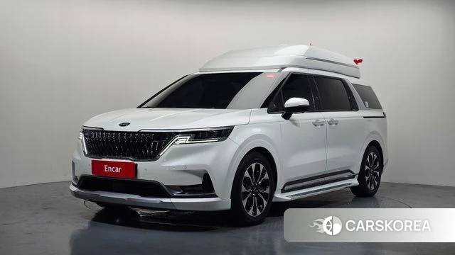 Kia Carnival 4th generation 2021 Белый из Кореи