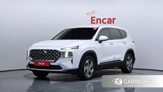 Hyundai The New Santa Fe 2021 Белый из Кореи