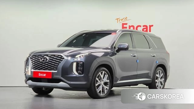Hyundai Palisade 2021 Серый из Кореи