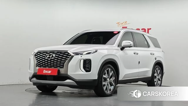 Hyundai Palisade 2021 Белый из Кореи