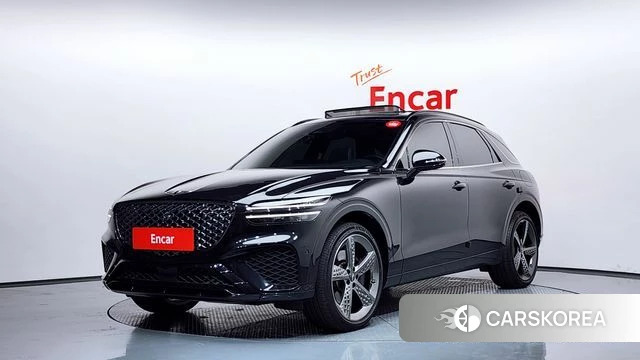 Genesis GV70 2021 Черный из Кореи