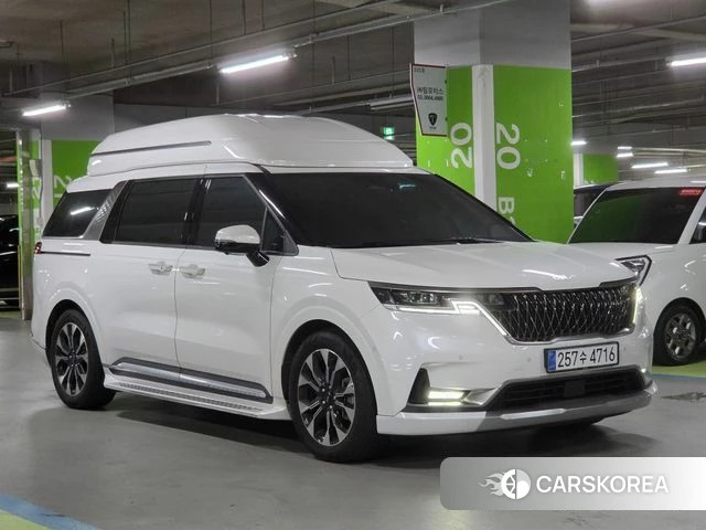 Kia Carnival 4th generation 2021 Белый из Кореи