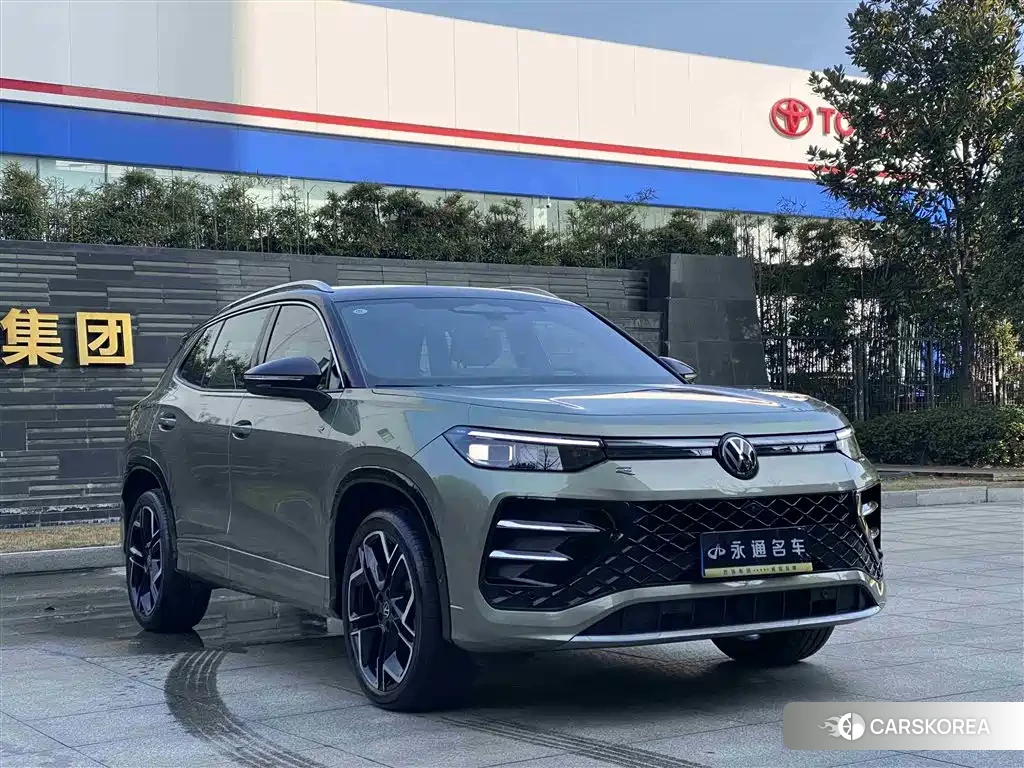 Volkswagen Tayron 2025 Зеленый из Китая