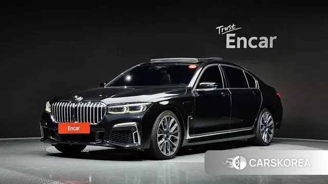 BMW 7 Series (G11) 2020 Черный из Кореи