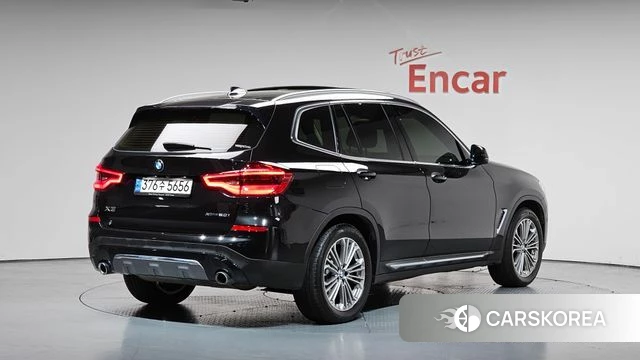 BMW X3 (G01) 2020 Черный из Кореи