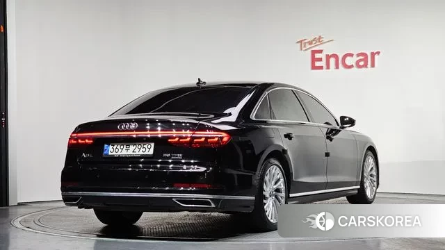Audi A8 (D5) 2021 Черный из Кореи