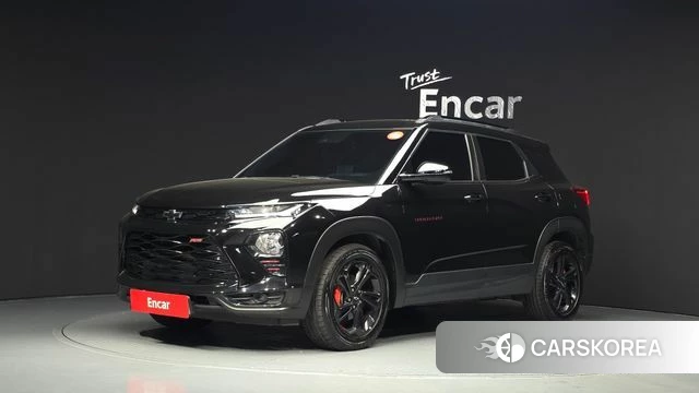 Chevrolet (GM Daewoo) Trailblazer 2021 Черный из Кореи