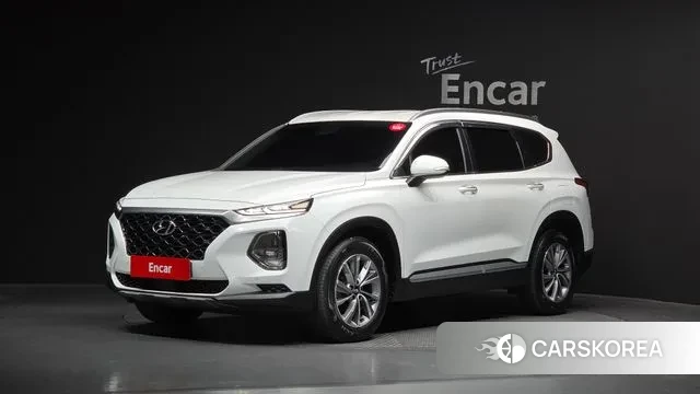 Hyundai Santa Fe TM 2020 Белый из Кореи