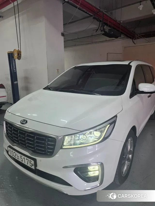 Kia The New Carnival 2019 Белый из Кореи