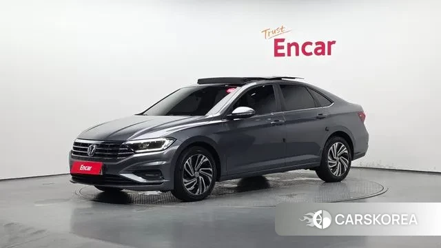 Volkswagen 7th Generation of Jetta 2021 Серый из Кореи