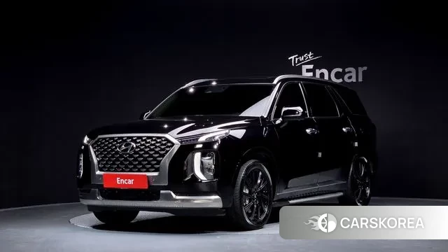 Hyundai Palisade 2021 Черный из Кореи