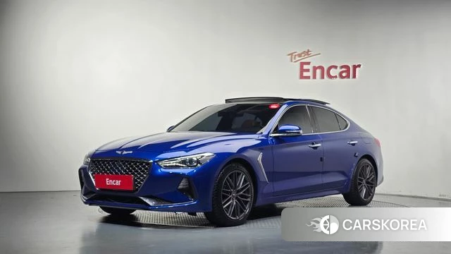 Genesis G70 2018 Синий из Кореи