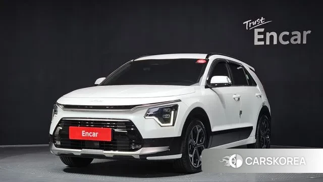 Kia Di Ol Nu Niro 2022 Белый из Кореи