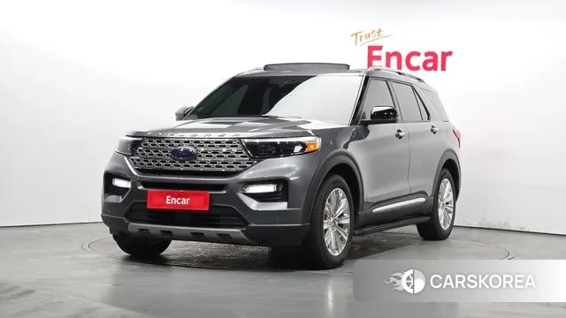 Ford Explorer 6th Generation 2021 Серый из Кореи