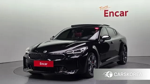 Kia Stinger 2018 Синий из Кореи