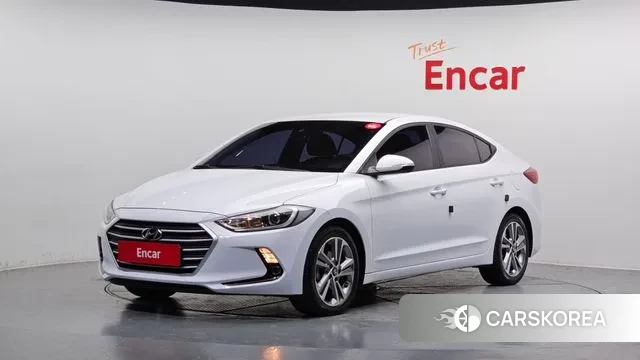 Hyundai Avante AD 2018 Белый из Кореи