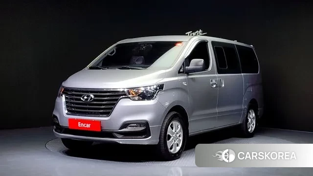 Hyundai The New Grand Starex 2018 Серебристо-серый из Кореи