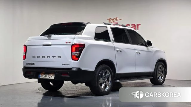 Ssangyong The New Rexton Sport 2023 Белый из Кореи