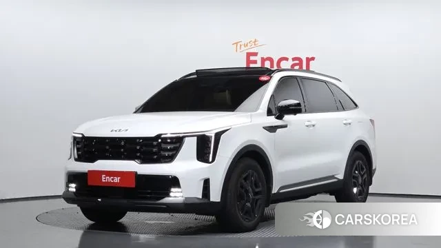 Kia The New Sorento 4th Generation 2024 Белый из Кореи