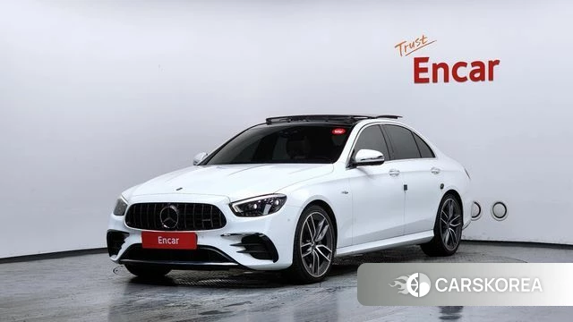 Mercedes-Benz E-Class W213 2021 Белый из Кореи