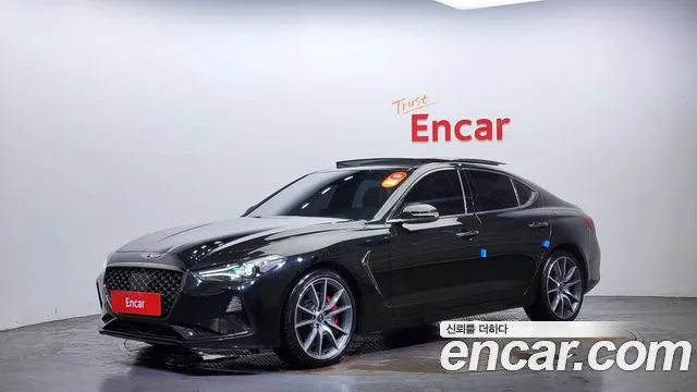 Genesis G70 2018 Черный из Кореи