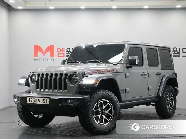 Jeep Wrangler (JL) 2019 Серебристо-серый из Кореи